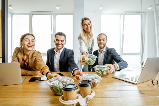 eating healthy in the workplace