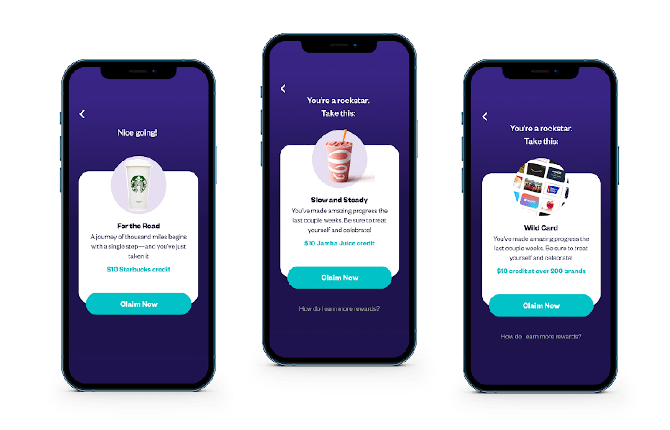 rewards-app-screens