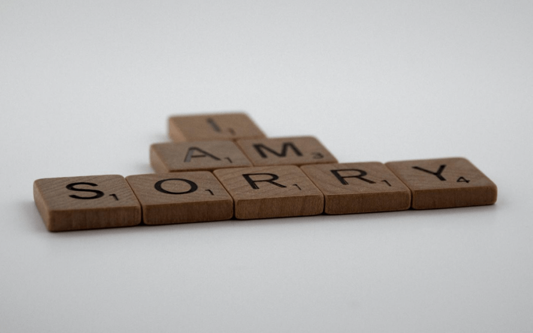 The Health Benefits of Apologizing