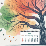 Ending the Year with a Look Toward Employee Health A calendar with the last page falling to reveal a vibrant