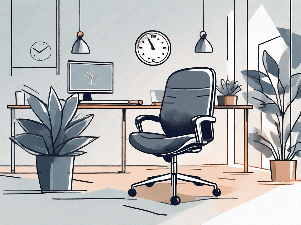 A supportive environment with elements like a comfortable chair