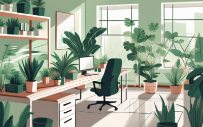 Plants for Enhanced Workplace Well-being: Boost Productivity and Happiness